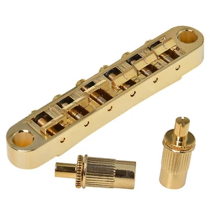 1 juego de puente dorado Tune-O-Matic BM003 para LP SG 335 TOM - Imagen 1 de 4