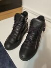 Guiseppe Zanotti Mens Mid Top Leather Trainers Sneakers EU Size 40 Black 