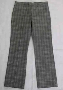 PANTALÓN ISABEL MARANT ÉTOILE - Capri tiro medio gris cuadros - Talla FR 34 - UK 6 - Imagen 1 de 12