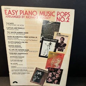 Easy Piano Music Pops Number Two Songbook Vintage 1975 Chicago Dr. Hook Etc - Picture 1 of 6