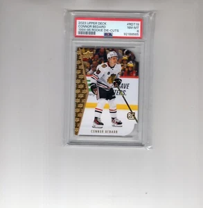 Connor Bedard 2023-24 Upper Deck 1994-95 Rookie Troquelado #RDT19 PSA 8 RC  - Imagen 1 de 1