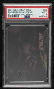 1991 Impel Star Trek 25th Anniversary Holograms #H1 PSA 9 MINT 0mf9 - Picture 1 of 3
