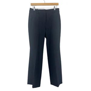 J. Pantalones de vestir Crew negros para mujer 6 Carreman pierna recta carrera trabajo pantalones nuevos con etiquetas - Imagen 1 de 9