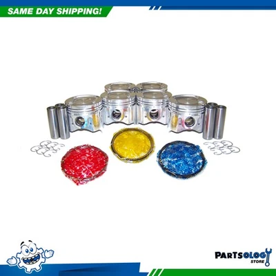 Комплект поршней и колец DNJ PRK942 для 86–92 Toyota Cressida Supra 3,0 л L6 DOHC 24 В - Изображение 1 из 3