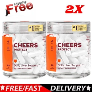 2X-Cheers Protect | Daily Liver Supplement for Drinkers with L-Cysteine + DHM- - Bild 1 von 10