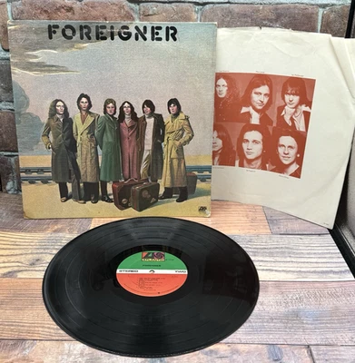 Foreigner Self-Titled Debut LP 1977  SD19109 Vinyl Record Album Atlantic Rock - Image 1 of 4