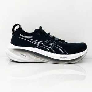 Asics Womens Gel Nimbus 26 1012B601 Black Running Shoes Sneakers Size 9 - Picture 1 of 12