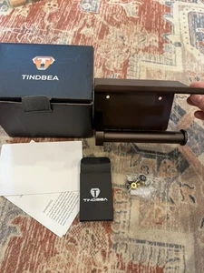 Tindbea Toilet Paper Holder with Shelf - Picture 1 of 3