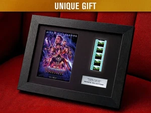 Celdas de película de 35 mm certificadas Avengers: Endgame (2019) en un marco retroiluminado LED - Imagen 1 de 10