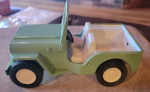 Vintage 1965 Tonka Toys Outdoor Living Verde Chiaro Jeep Runabout GB 15 1C - Foto 1 di 9