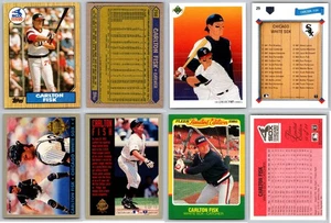 Carlton Fisk 4 Karten Lot - Boston Red Sox Chicago White Sox Pudge HOF  - Bild 1 von 1