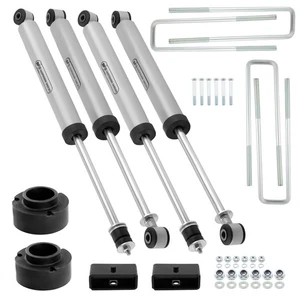 2.5" Leveling Lift Kit for Dodge Ram 1500 4WD 1994-2001 w/ Shocks & Coil Spacers - Picture 1 of 15