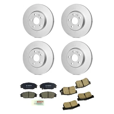 For Acura RSX 02-06 QuietCast Premium Front & Rear Brake Kit w Ceramic Pads Foto 1 de 3