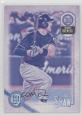 2018 Topps Gypsy Queen Missing Black Plate Travis Shaw #154 - Image 1 of 2