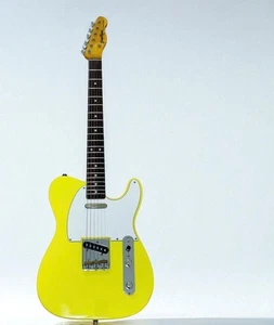 Grass Roots G-TE-50R Electric Guitar Yellow Body Pau Ferro Neck Excellent Condi - Picture 1 of 10