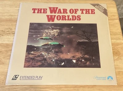 WAR OF THE WORLDS Extended Play Laserdisc LV 5303 w/Shrinkwrap - Image 1 of 2