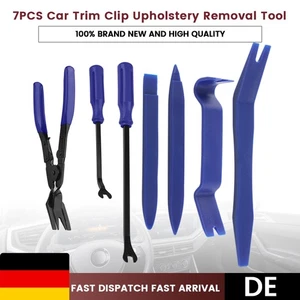 7PC Auto Demontage Innenverkleidung Entferner Clipheber Zange KFZ Reparatur Tool - Bild 1 von 7