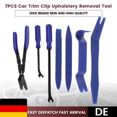 7PC Auto Demontage Innenverkleidung Entferner Clipheber Zange KFZ Reparatur Tool - Bild 1 von 4