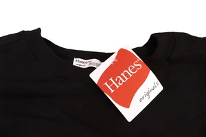 Hanes Originals Women s Fleece Sweatshirt (Plus Size) Black 3X - Picture 1 of 6