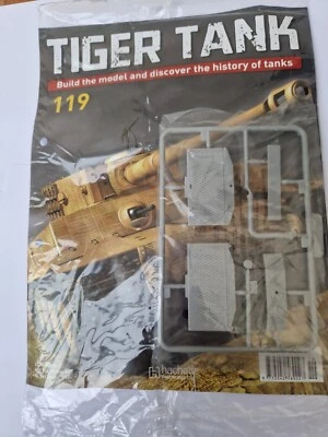 1/16 HACHETTE Costruire il Proprio Tiger Modello Serbatoio Numero 119 Inc Parte - Immagine 1 di 2