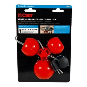 Curt Universal Tri-Ball Trailer Coupler Lock - Bild 1 von 1