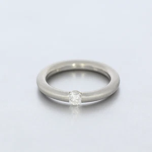 WERT 2.150,- ELEGANTER 950 PLATIN BRILLANT SOLITÄR RING 0,26 CARAT / H TOP - Bild 1 von 6