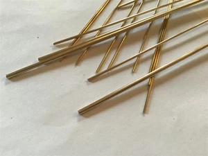 Model Engineering Mosiężny pręt okrągły 1mm 1,5mm 2,5mm 3mm 2,38mm 1,58mm 3,18mm - Zdjęcie 1 z 6