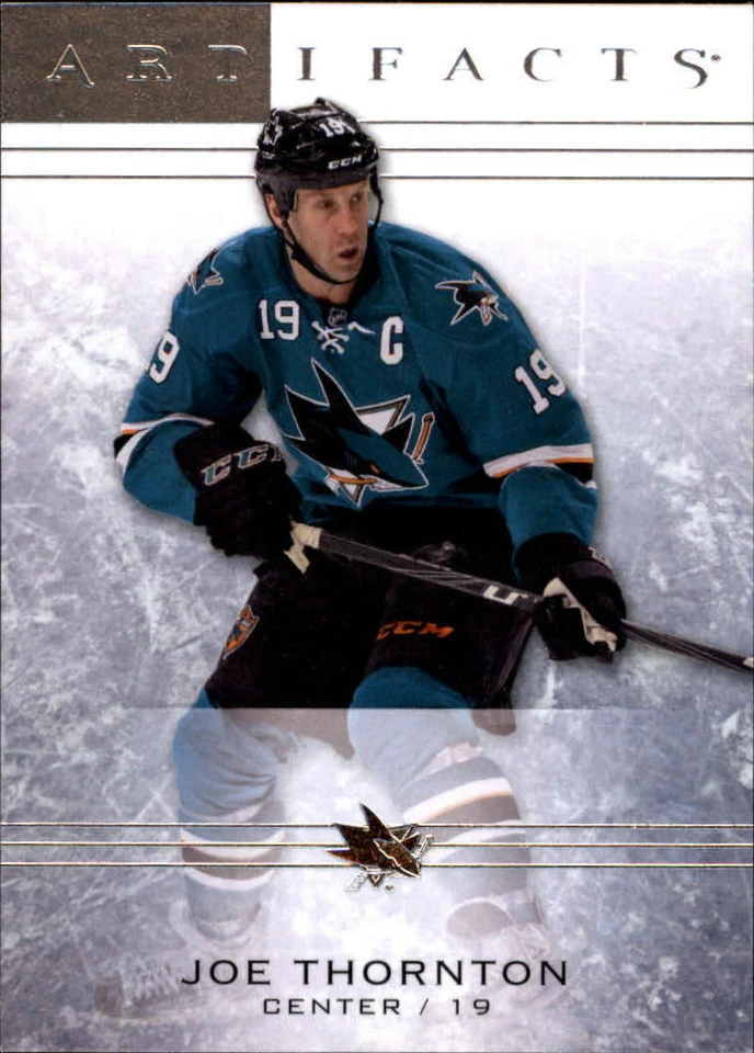 2014-15 Artifacts #16 Joe Thornton - NM-MT *WE COMBINE S/H* - Image 1 of 1