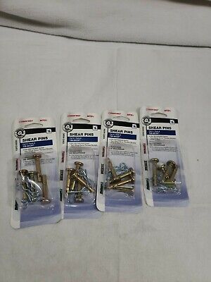 MTD 645-78882 Snow Thrower Shear Pins (16 Total Pieces)LOT OF 4 Packs • 15.47£