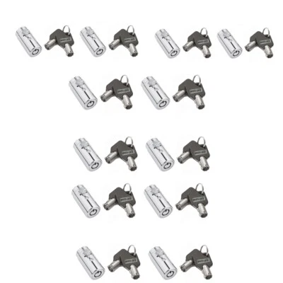 Lot of 12 Vending Machine Lock Universal Pepsi Coke Dixie Narco Royal Vendors