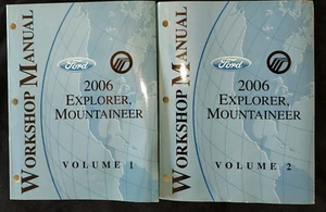 2006 Ford Explorer Mountaineer Workshop Manuals - Bild 1 von 4