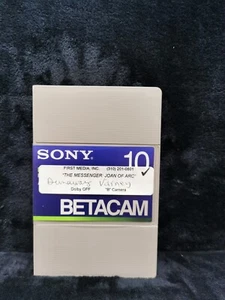 The Messenger Joan of Arc 1999 Betacam Camera B Untested - Bild 1 von 3