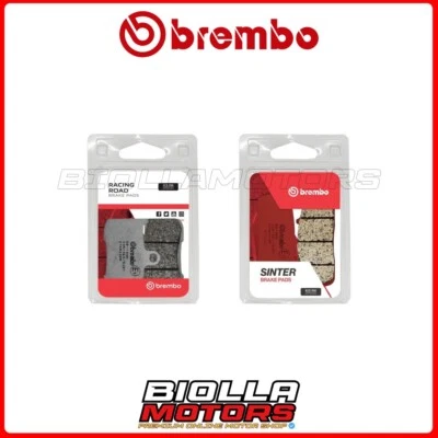 KIT PASTIGLIE FRENO BREMBO VICTORY HIGH BALL 1731 2013 ANTERIORE + POSTERIORE [S Foto 1 de 4
