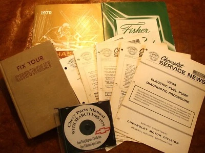 Chevrolet Manuales Caprice Impala Chevelle SS 1970 Camaro Nova Malibu Monte Carlo Foto 1 de 4