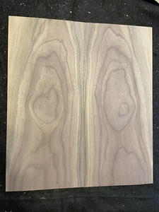 Guitar Top #WZ4- Book Matched Black Walnut Guitar Top 16.5" x 14" x 0.27" - Picture 1 of 3