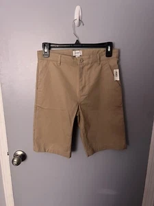 Boys Flat Front Twill Chino School Uniform Shorts, Old Navy, Size 14. NWT - Picture 1 of 3