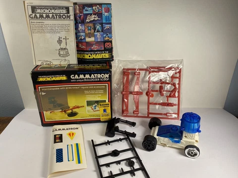 Mego Micronauts Gammatron 1978 Playset Vintage Toy Lot Cover