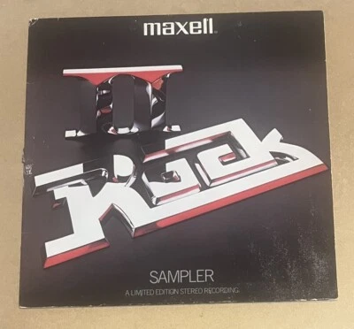 Maxell Rock Sampler II Album 1980 LP Vinyl Used VG+/VG+ Styx, Outlaws, Triumph - Image 1 of 4