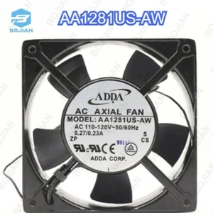 ADDA AA1281US-AW Axial Fan Server Cooling Fan 110/120VAC 0.27/0.23A 120*120*38MM - Picture 1 of 6