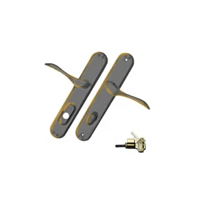 Pella Active Handle Left Hand LH Keyed Set Hinged w/ Key Lock- Oil Rubbed Bronze - Picture 1 of 2