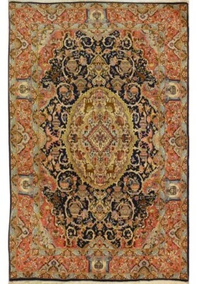 Alfombra oriental de patrón único 7 x 10 Foto 1 de 4