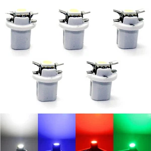 9x LED Adatto A per Mercedes W124 Illuminazione Tachimetro Blu Rosso Bianco - Picture 1 of 6