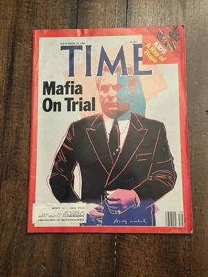 Time Magazine September 29 1986 Andy Warhol John Gotti Mafia On Trial Rare Vtg - Image 1 of 4