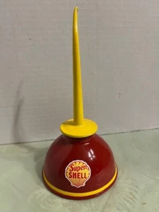 Shell Oldtimer Pumpe Öl Kanister Tankstelle Gas Garage Motor Auto Aufkleber Schild - Bild 1 von 6
