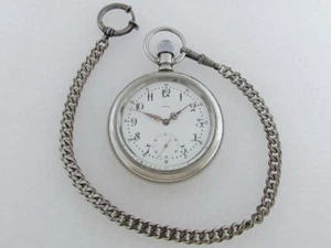 Omega Military WWI Antique 1895-1902 Swiss Original Beautiful Men Pocket Watch - Picture 1 of 17