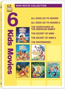 ALL DOGS GO TO HEAVEN Loni Anderson DVD New SECRET OF NIMH 1&2/THE WATER BABIES - Picture 1 of 1