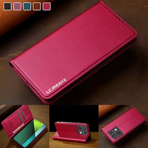 For Xiaomi Redmi Note 13 Pro 4G/5G Phone Cover PU Leather Flip Card Wallet Case - Picture 1 of 80