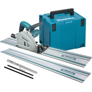 Makita SP6000J2 Plunge Saw 165mm inc 2x Guide Rails, Joining Bar & Makpac Case - Picture 1 of 5