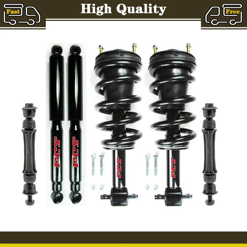 Amortiguador barra estabilizadora puntales de enlace muelles helicoidales para Cadillac Escalade 2012 Foto 1 de 4