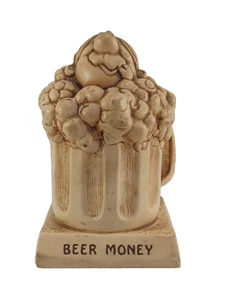 Vintage 1974 WB-41 Paula "Beer Money" Becher Coin Bank USA Barware - Bild 1 von 6
